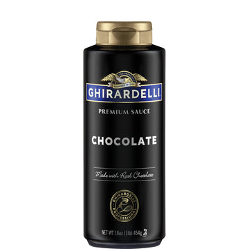 Ghirardelli Chocolate Flavored Sauce, Chocolate, 16- Ounce Bottles (Pack of 6)