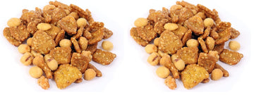 Oregon Farm Fresh Snacks Honey Roasted Mixed Nuts Snack Mix - Locally Made Honey Roasted Peanuts, Toffee Peanuts & Sesame Sticks