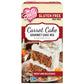XO Baking Co. Gluten Free Carrot Cake Gourmet Cake Mix; Contains Real Carrots; Non-GMO; Kosher; Rice Free; Soy Free; Dairy Free;