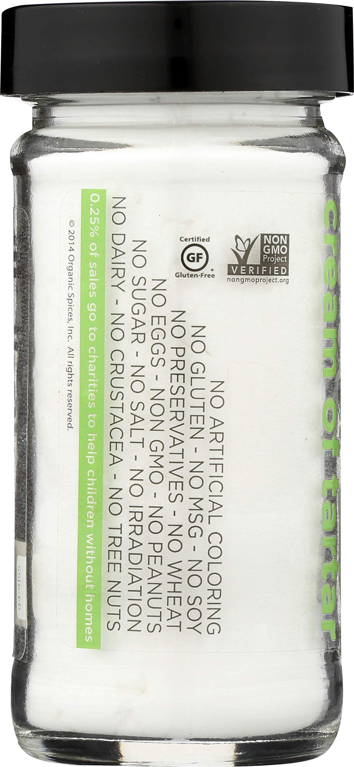 Spicely Cream Of Tartar 3 Oz Certified Gluten Free