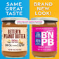 Bettern Peanut Butter Peanut Spread, Original Low Fat & Gluten Free, Pack of 2 (16 oz each), 1 Pound Total
