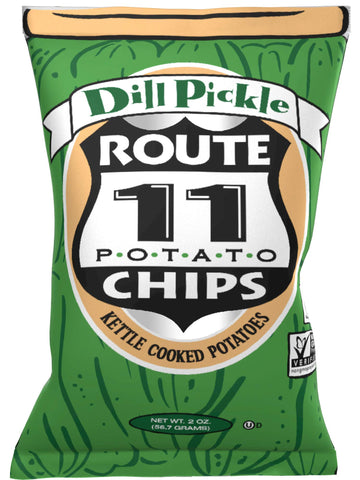 Route 11 Various Potato Chips (Dill Pickle, 2Oz (30 Ct))