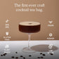 SAYSO Espresso Martini Instant Cocktail Tea Bags, 8 Count, Infuses with Cold Water & Spirits, Low Calorie, Perfect for Cocktails or Mocktails
