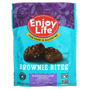 Enjoy Life Foods - Brownie Bites Marshmallow Crunch - 4.76 Oz.