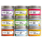 Heavenly Tea Leaves Organic Herbal Tea Sampler Set, 9 Assorted Caffeine-Free Tisanes, USDA Organic, 90 Cups