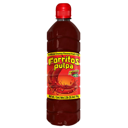 Zumba Pica Forritos Pulpa Chamoy Sauce 2.2lb (1kg) - Chamoy Candy - Chamoy Rim dip for Fruit - Chamoy Rim Paste - Chilito Chamoy