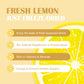 Grelim Lemon Powder, 100% Freeze Dried, Gluten-Free, Fresh Squeezed Flavor, 11.3 Ounce