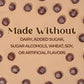 Choczero Vegan Truffle - Dark Chocolate Hazelnut Royal Truffles - Dairy Free, Keto Friendly Gift (1 Box, 8.5Oz)