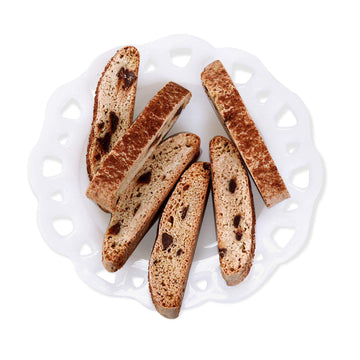 Dolci Di Maria Gluten Free Vanilla Chocolate Chip Biscotti | 6-7 Cookies In A 6.0 Ounce Pack