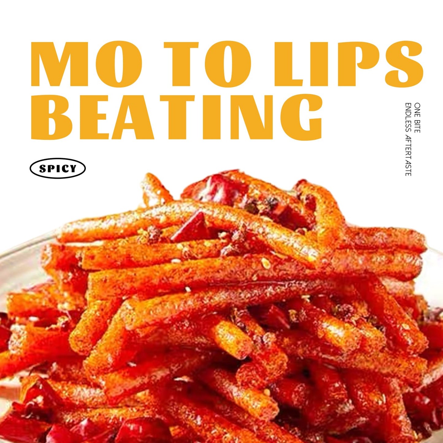 Spicy Strips - (Common Prickly Ash Flavor) Spicy Gluten Latiao, Chinese Special Casual Snack Food, Made From Wheat/Chili/Spice,