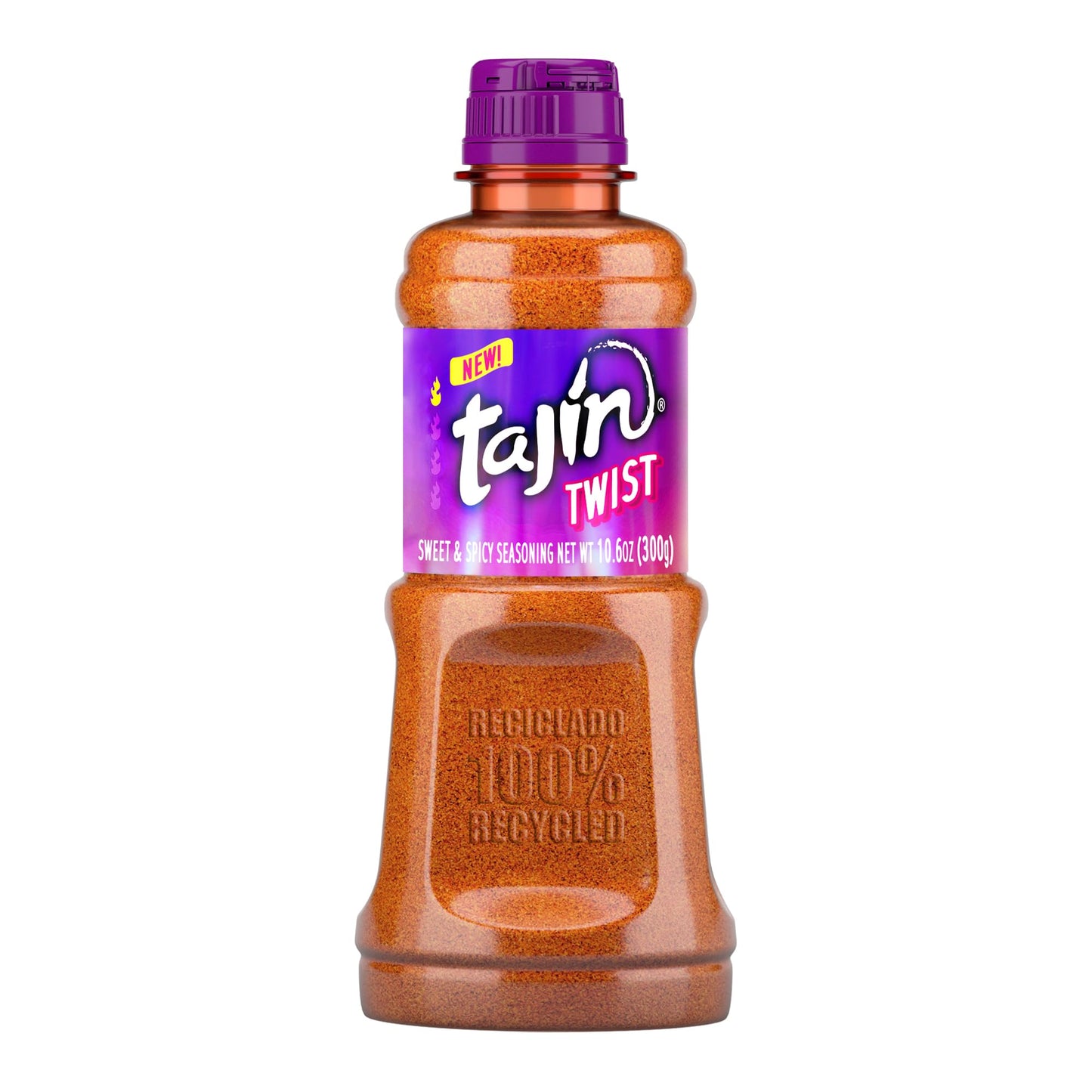 Tajin Twist Sweet and Spicy Seasoning, Chile Powder Blend for Snacks, Candy, Fruit, Churros, and Treats Flavor Enhancer, 10.6 oz