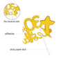 Caiwowo Taco Bout 30 Birthday Cake Topper - Glitter Paper Decoration for Fiesta Party - Model 1