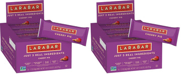 Larabar Cherry Pie, Gluten Free Vegan Fruit & Nut Bar, 1.7 oz Bars, 16 Ct (Pack of 2)