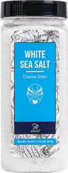 Soeos Sea Salt, Coarse Grain, 20 Oz (1.25 Pound), Non-GMO, Nature Himalayan Kosher Salt, Sea Salt for Grinder Refill (Pack of 1)