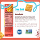 Better with Buckwheat Sea Salt Crackers, Complete Protein, Gluten-Free Crackers, Healthy Snack Crackers, Grain-Free, Non-GMO, Su