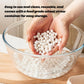 ROCKSHEAT K Ceramic Pie Weights, Baking Beads Pie Crust Weights, Natural baking beans with Wheat Straw Container (2.2Lb | 1000g)