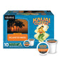 Kauai Coffee Island Sunrise Mild Roast K-Cup Pods, 10 Count, Pack of 6