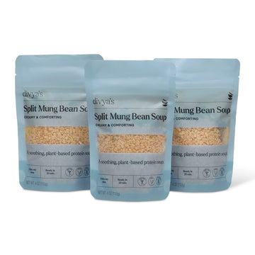 Divyas Mung Bean Soup Mix, One-Pot Ayurvedic Soup Mix With Mung Dal & Spices, Healthy & Nourishing High Protein Plant-Based Meal