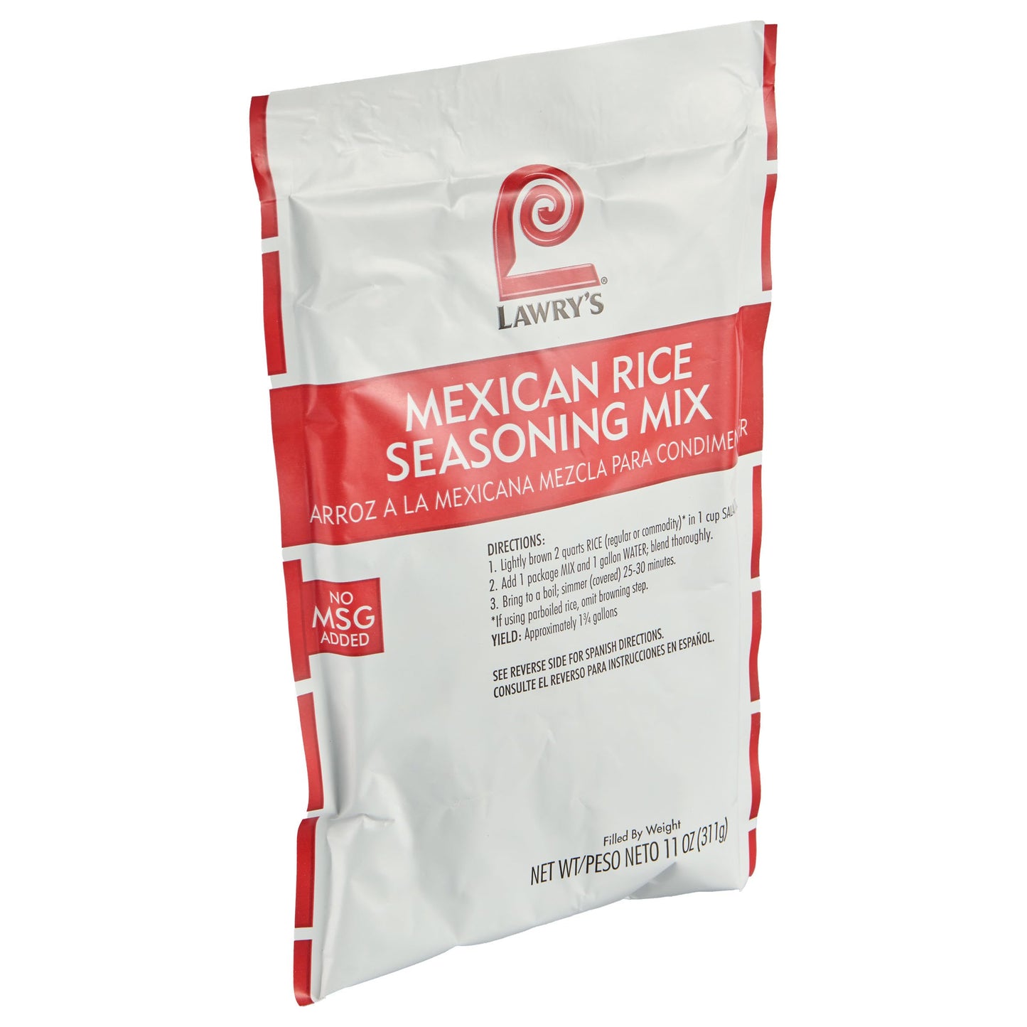Lawry'S Mexican Rice Seasoning Mix, 11 Oz (Pack Of 6) - Six 11 Ounce Bags Of Rice Seasoning Mix For A Subtle Spicy Flavor, Perfect For Seasoning Rice, Meat, Vegetables And Mexican Dishes