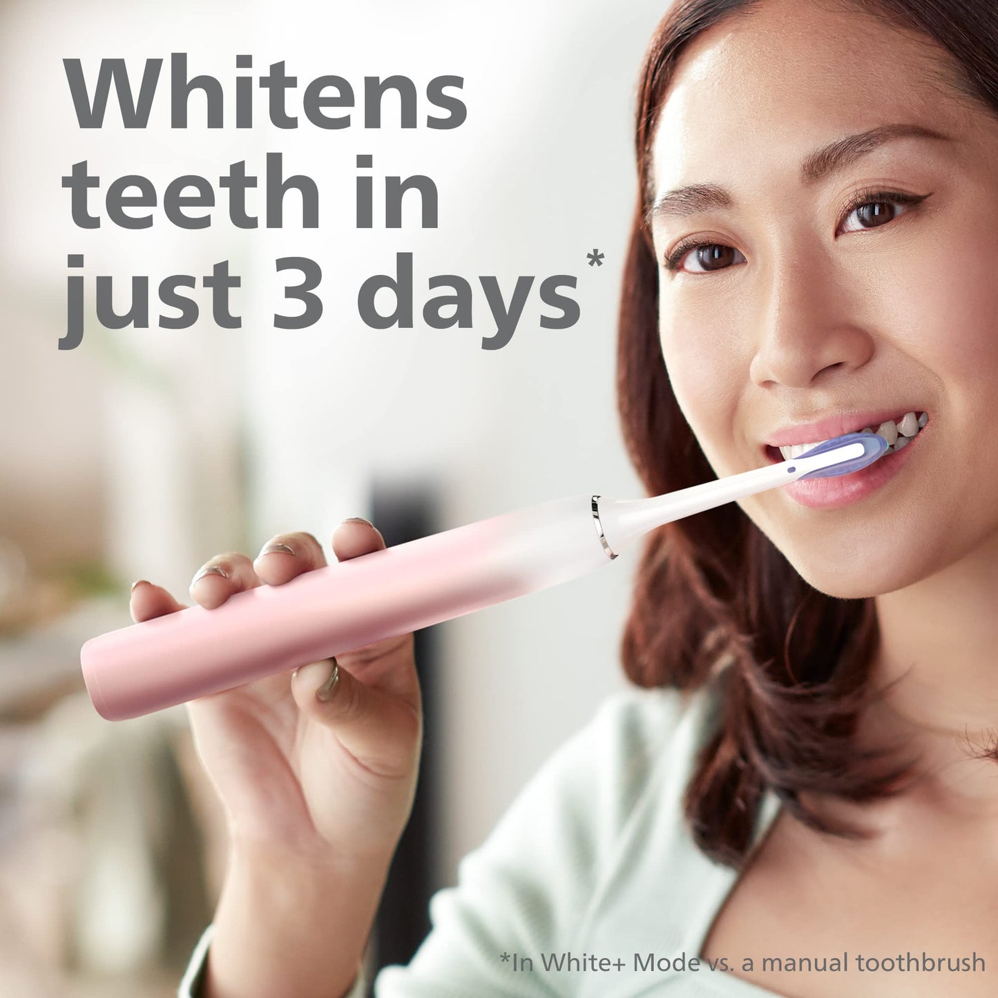 Philips Sonicare 9000 Special Edition Rechargeable Toothbrush, Pink/White, Hx9911/90