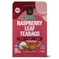 FGO Organic Red Raspberry Leaf Tea Bags, 100 Count, Eco-Conscious Kraft Bag, Raw from Germany, Model FGO-RRLF-TEAB-100