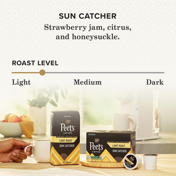 Peet'S Coffee, Light Roast Ground Coffee - Sun Catcher Blend 10.5 Ounce Bag