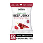 Think Jerky Sweet Chipotle Beef Jerky, Gluten Free, Grass-Fed, Low Calorie - 1 oz Bags, 12 Pack
