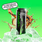 Green Cola Carbonated Soft Drinks Variety Pack - No Added Sugar, Naturally Sweetened with Stevia - Pack of 6 Cans, 12 Fl Oz