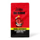 Java Factory High Caffeine Ground Coffee, Dark Roast, 12 Ounce Bag, Perfect for French Press and Drip Coffee Makers