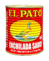El Pato Red Enchilada Sauce, Salsa, 28 oz Can, Kosher, Authentic Mexican Flavor (1.75 lbs)