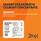 Zoup! Good, Really Good Savory No-Chicken Vegan Broth Culinary Concentrate, 1 Pack, 7 Oz
