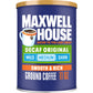 Maxwell House Original Blend Decaf Ground Coffee, Medium Roast, 11 Ounce Canister