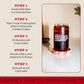 Bizzy Organic Cold Brew Coffee, Smooth & Sweet Blend, Whole Bean, Medium Roast, 80 Oz, 100% Arabica, Model S-6301-SAS-B2C