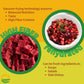 Terraland Beets Crispy Cubes-Original, Crispy & Crunch, Vegan, Idea For Snacking Or Pairing With Salad And Cereal 2Oz Bag - Pack