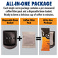 Caf   Valet Regular Dark Roast Single Serve Coffee Packets - 84 Count - For Use With Caf   Valet Single Serve Cofee Makers - Dis
