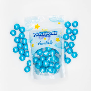 Blue Gumballs - Blue Candy For Baby Shower Candy - Blue Candy For Gender Reveal - Blue Candy For Birthday Party - Blue Candy For