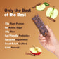 Amrita Apple Cinnamon Vegan Protein Bars - 15g Plant-Based Protein, Gluten-Free, 12 Count