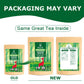 WT WEETEE Organic Gunpowder Green Tea, USDA Organic Loose Leaf Green Pearls Tea 8 Ounce, Full-Bodied & Gently Rolled Chinese Gre