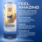 Steel dietary products OMNI Energy Drink Stoked, Sugar-Free, 200mg Caffeine, 12oz, Pack of 12