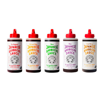 Bachan'S Japanese Barbecue Sauce 5 Pack - 1 Og, 1 Hot, 1 Yuzu, 1 Miso, 1 Sweet Honey - Bbq Sauce For Wings, Chicken, Beef, Pork,
