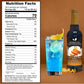 Syruvia Blue Curacao Syrup - Blue Curacao Syrup Flavor, 25.4 Fl Oz - Perfect For Cocktails, Ice Tea, Desserts, Italian Sodas, Ic