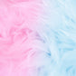 Fruidles Cotton Candy Blue and Pink Party Flavors Supplies Birthday Treats for Kids, Kosher, 1oz Bag (12-Pack)
