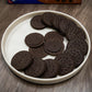 Korea Limited Edition - Oreo Thin Choco Mousse Cookies, Sandwich Crunchy Thin Between Chocolate Cream 2.96Oz Per Pack, Pack Of 4