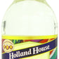 Holland House White Wine Vinegar, 12 Fl Oz, Pack of 6, Model 098548