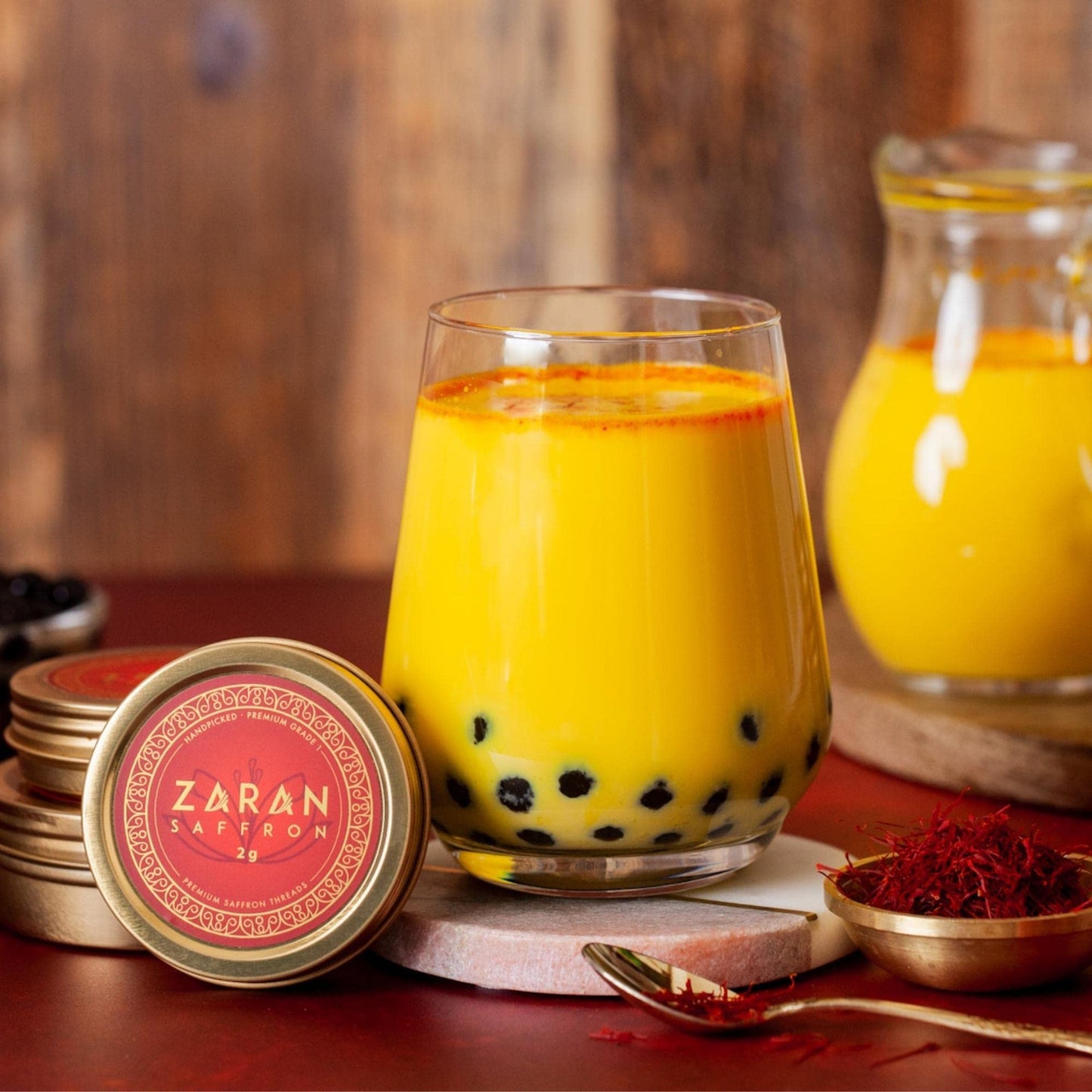 Zaran Saffron, Superior Saffron Threads (Super Negin) Premium Grade Saffron Spice For Paella, Risotto, Tea'S, And All Culinary U