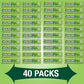 Wrigleys Doublemint Chewing Gum 5 Stick Packs 40 Count (Pack Of 2)