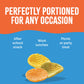 Sensible Portions Garden Veggie Wavy Chips, Sea Salt, Snack Size, 1 Oz (Pack of 24)