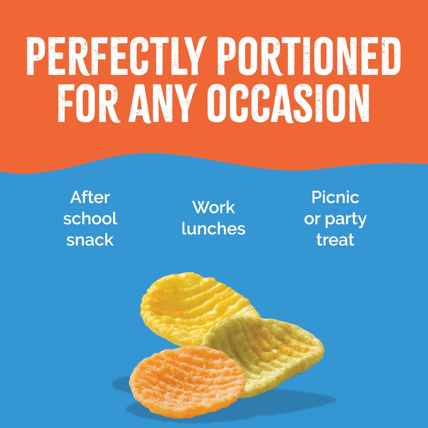 Sensible Portions Garden Veggie Wavy Chips, Sea Salt, Snack Size, 1 Oz (Pack of 24)