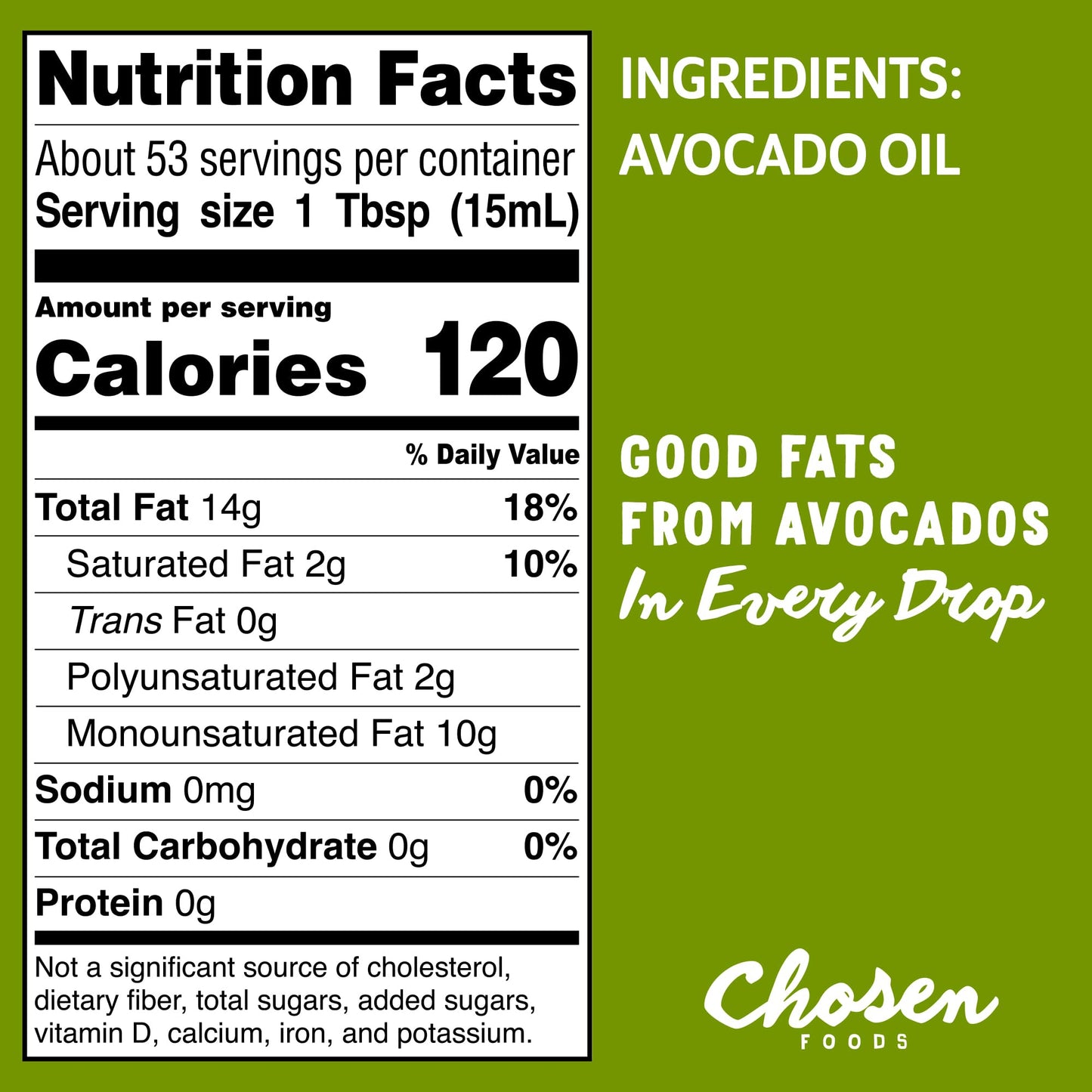 Chosen Foods 100% Pure Avocado Oil Squeeze Bottle - 27 Fl Oz - For Drizzling, Saut  Ing, Roasting, Searing, & Baking - High Smok