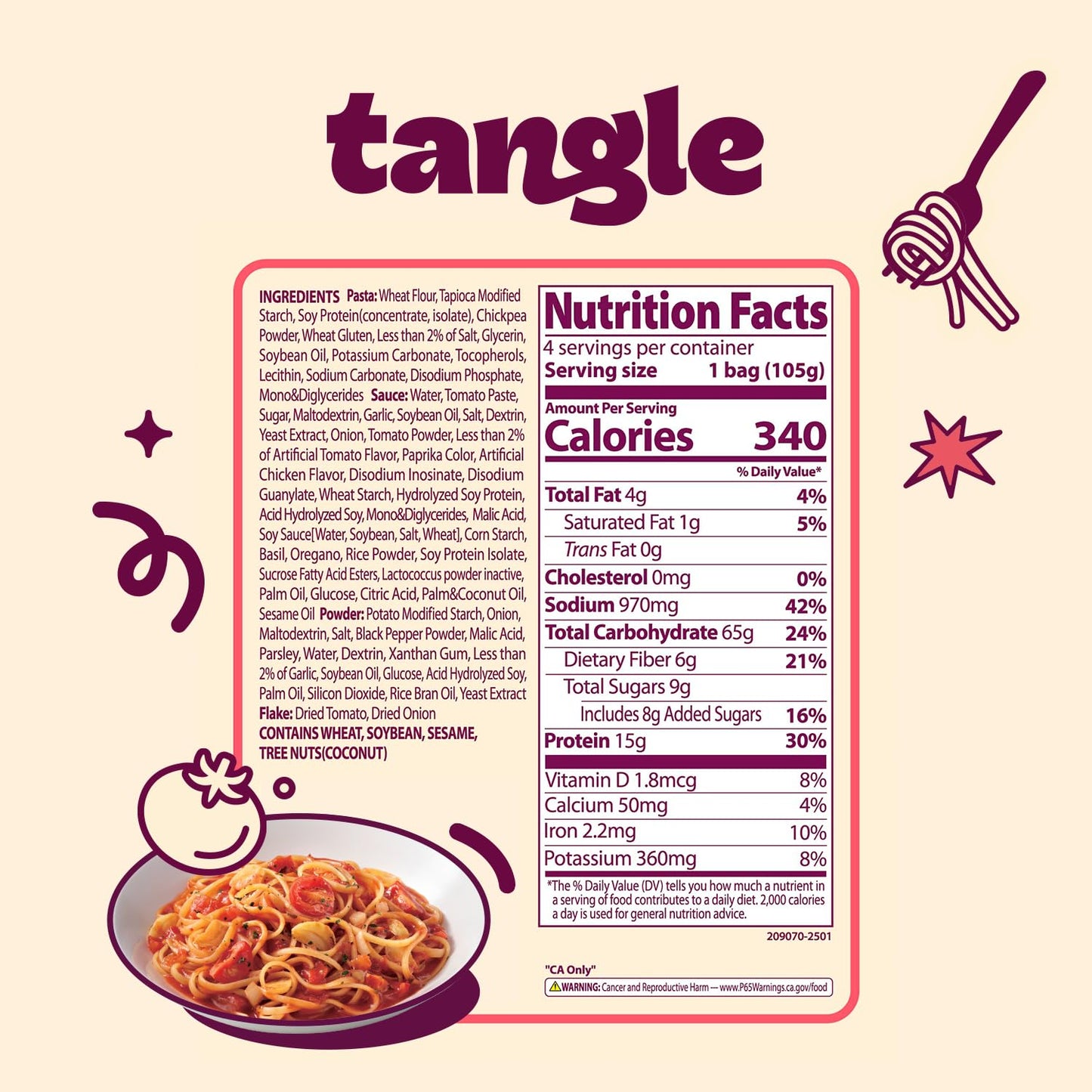 Tangle Chunky Tomato Pasta Multi